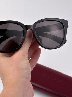 GUCCI GG1797SK 001 BLACK SQUARE SUNGLASSES